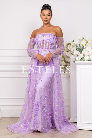 Florya - Overskirt Lavender