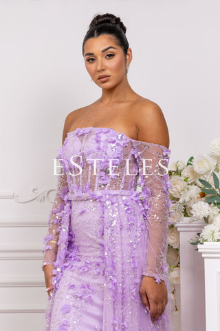 Florya - Overskirt Lavender